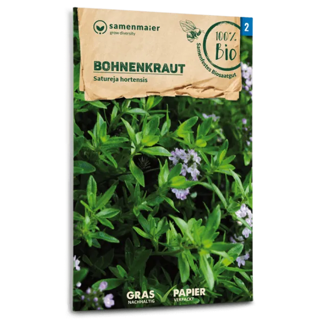samen-maier-bio-bohnenkraut-kr-utersamen-w-rzig-pfeffrig image 1