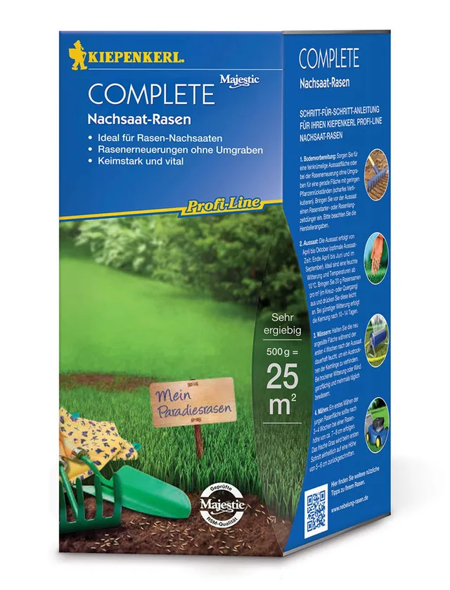 kiepenkerl-profi-line-complete-nachsaat-rasen-500-g-rasensamen image 1