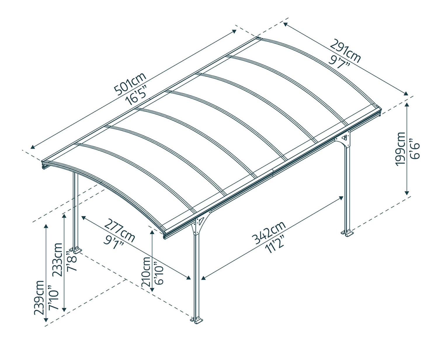 palram-canopia-vitoria-carport-bausatz-501-x-291-cm image 3