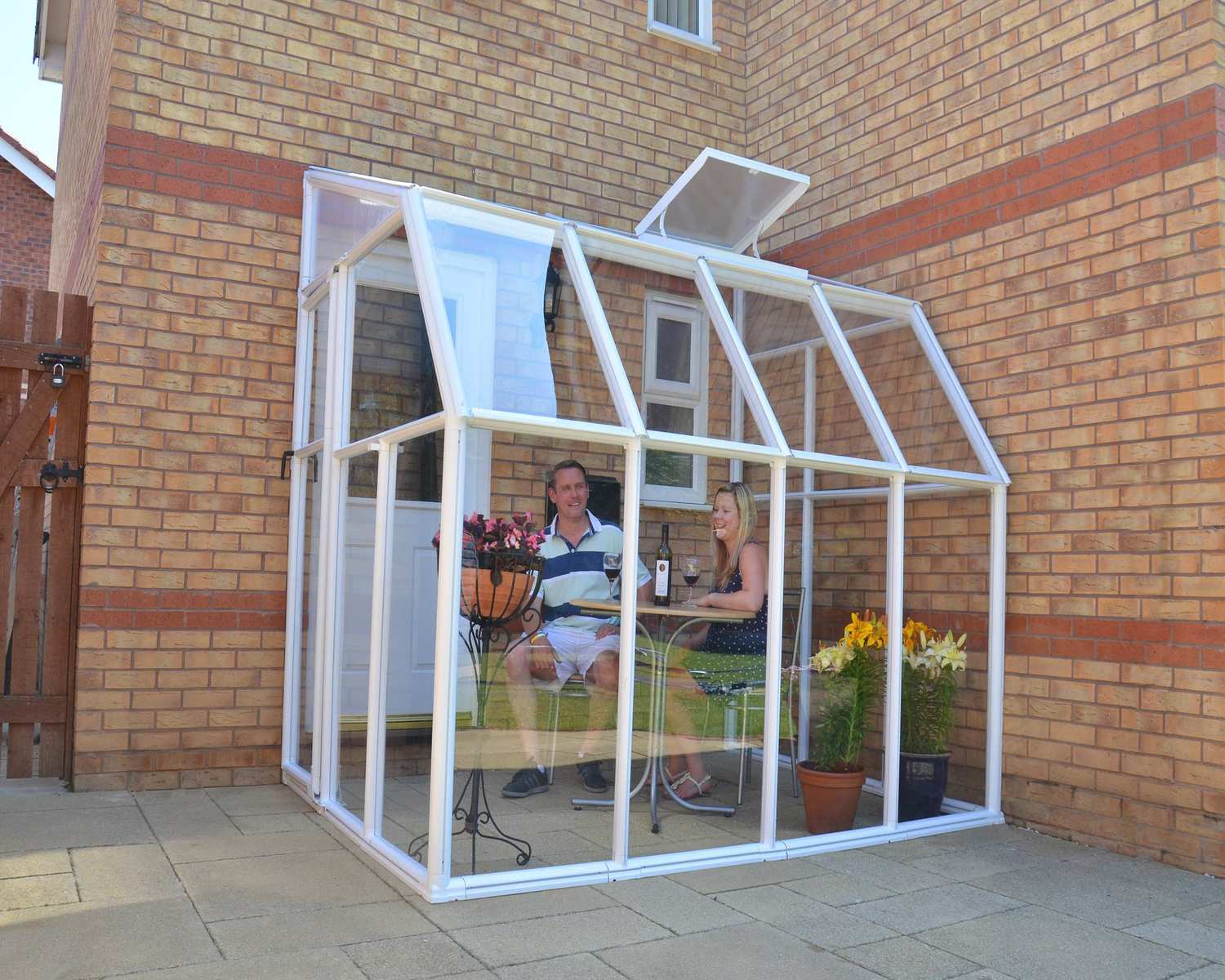 palram-canopia-v-randa-sun-room-2-x-2-6-m-sunroom image 3