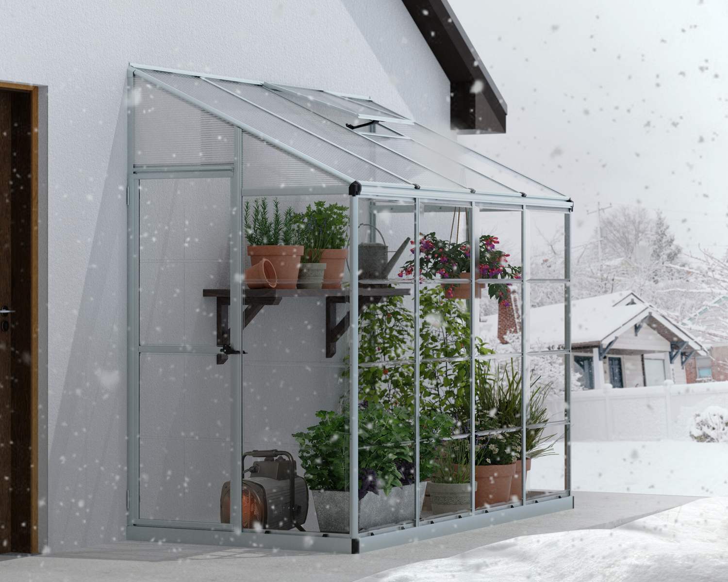 palram-canopia-lean-to-anlehngew-chshaus-3m image 4