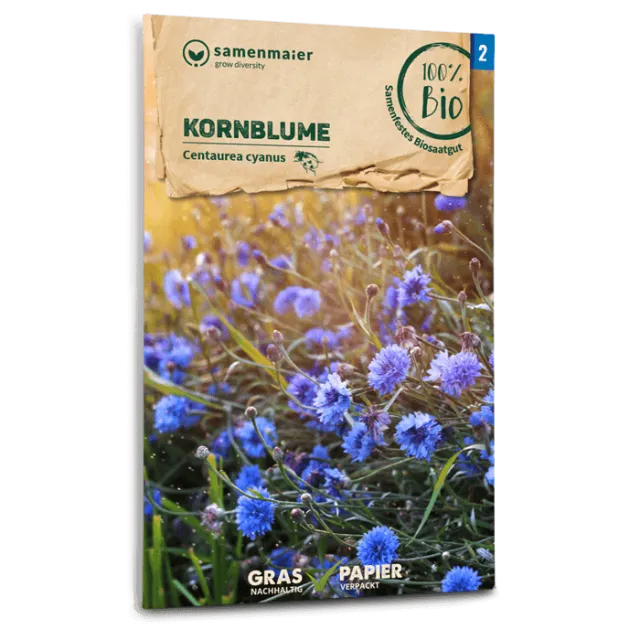 samen-maier-bio-kornblume-blau-blumensamen image 1