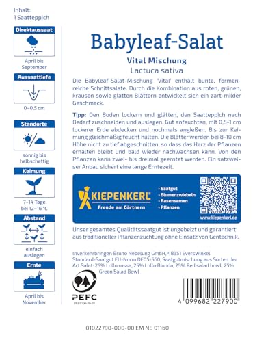 kiepenkerl-babyleaf-salatsamen-vital-mischung-15x150-cm image 6