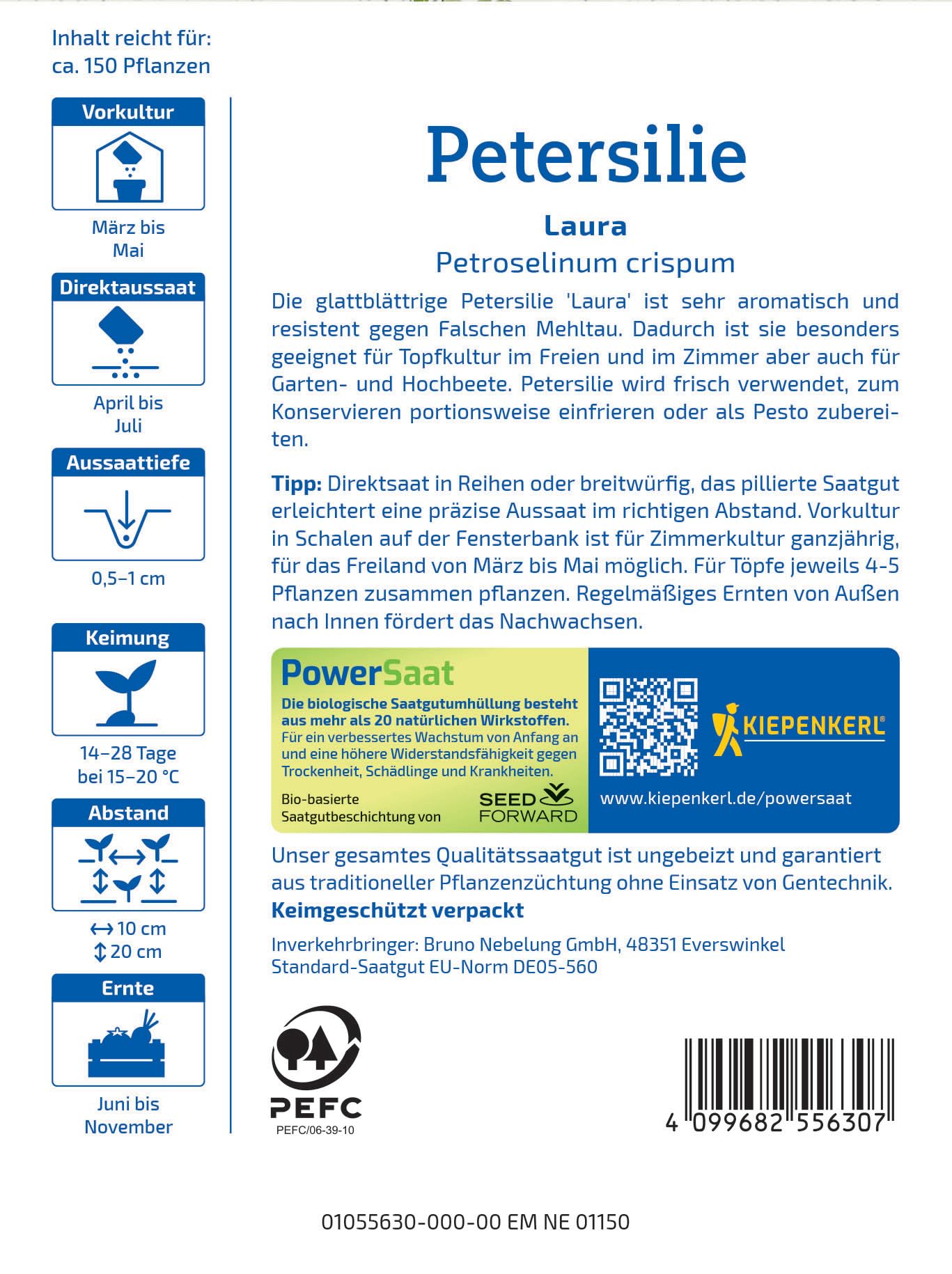 kiepenkerl-petersiliensamen-laura-1055630-glatte-powersaat-kr-utersamen-20-30-cm image 2