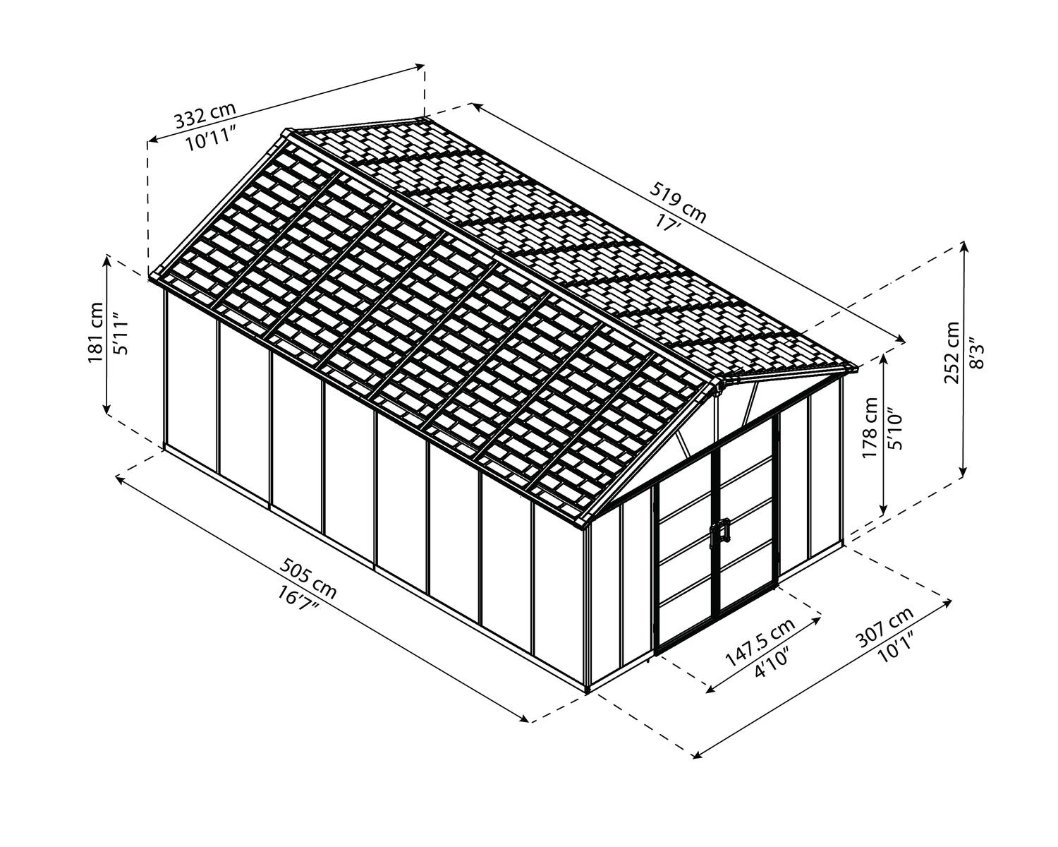 palram-canopia-yukon-gartenhaus-17-2-m image 7