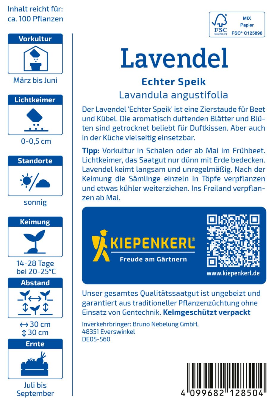 kiepenkerl-lavendel-echter-speik-1012850-kr-utersamen image 2