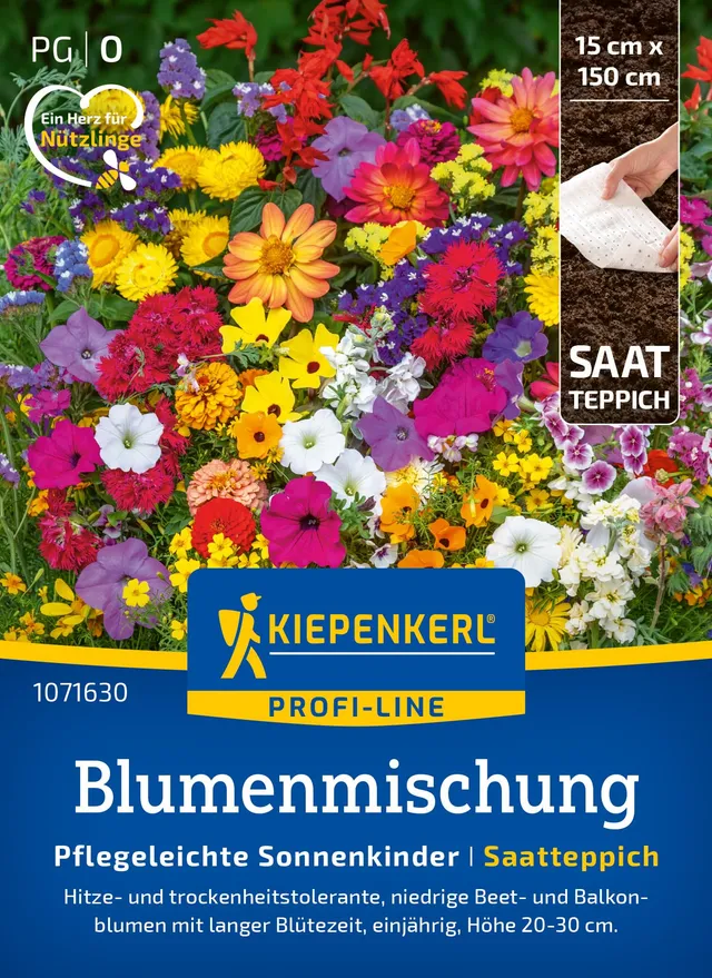 kiepenkerl-profi-line-pflegeleichte-sonnenkinder-1071630-blumensamen-mischung-im image 1