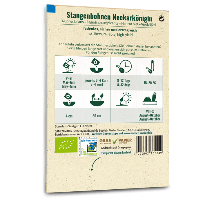 samen-maier-bio-stangenbohnen-neckark-nigin-saatgut image 2