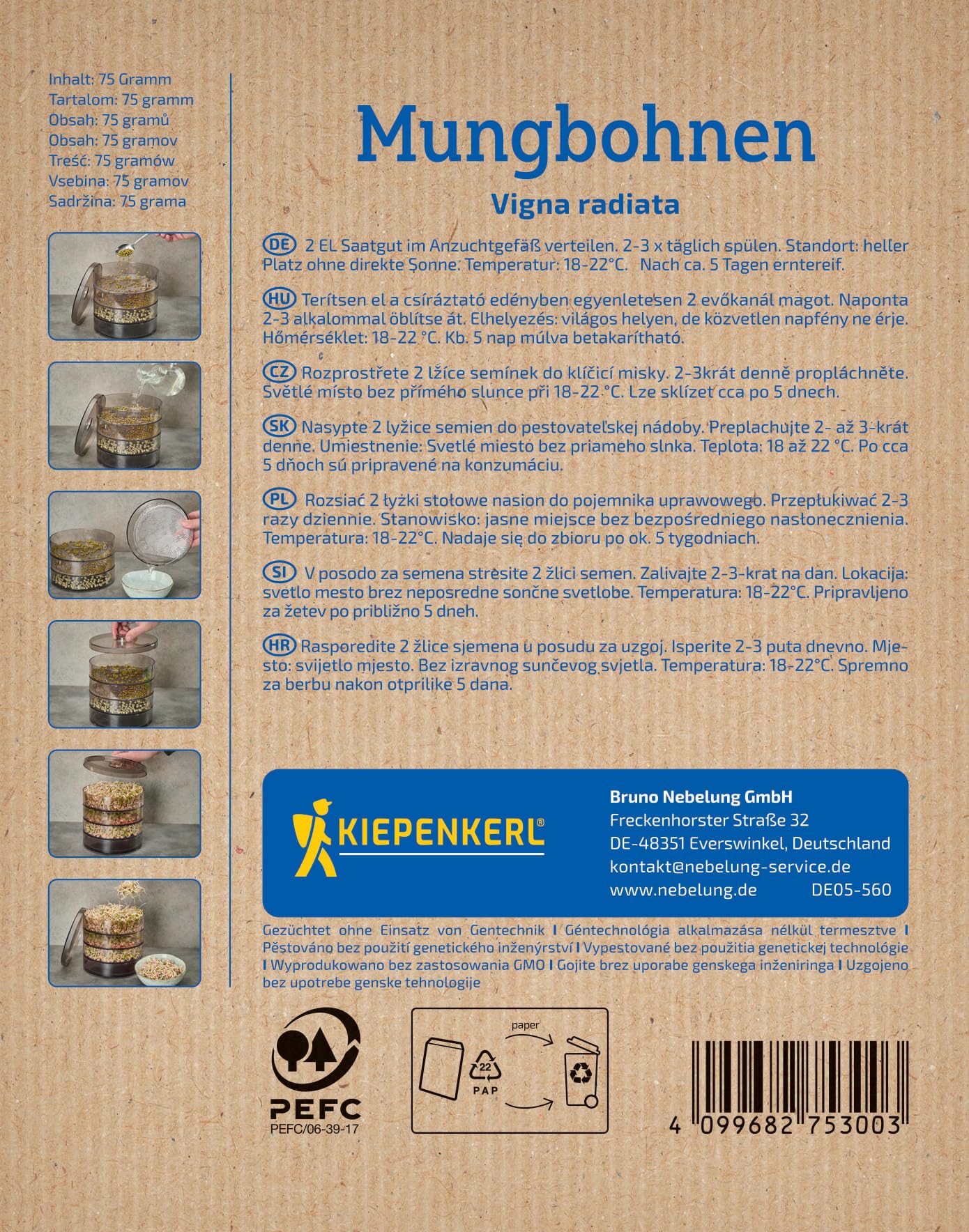 kiepenkerl-bio-keimsprossen-mungbohne-1075300-bio-keimsaat-f-r-sprossenbox-3-5-t image 2