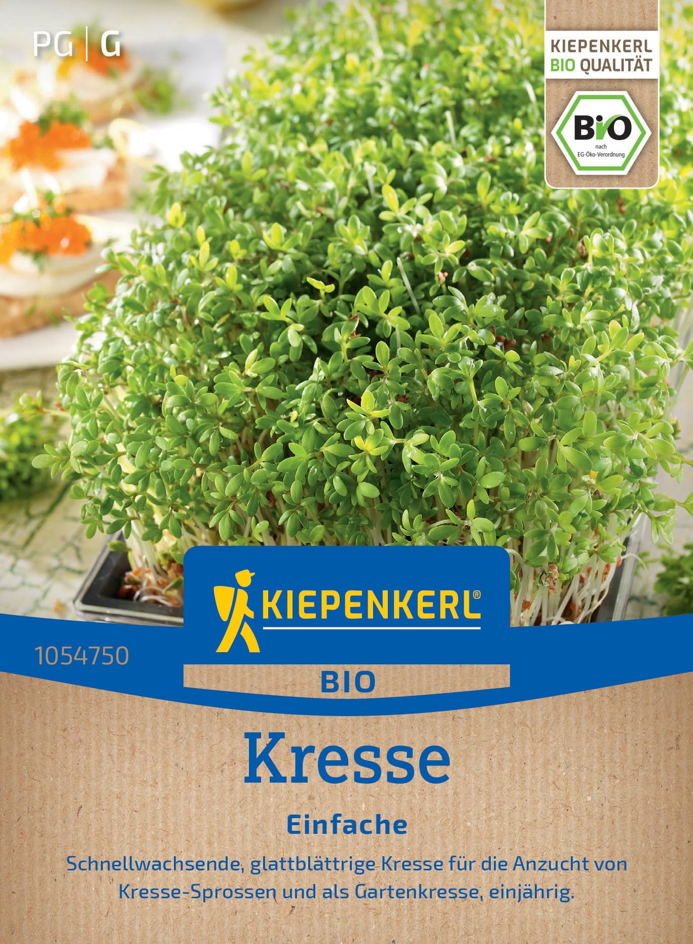 kiepenkerl-bio-kressesamen-einfache-1054750-kr-utersaat image 1