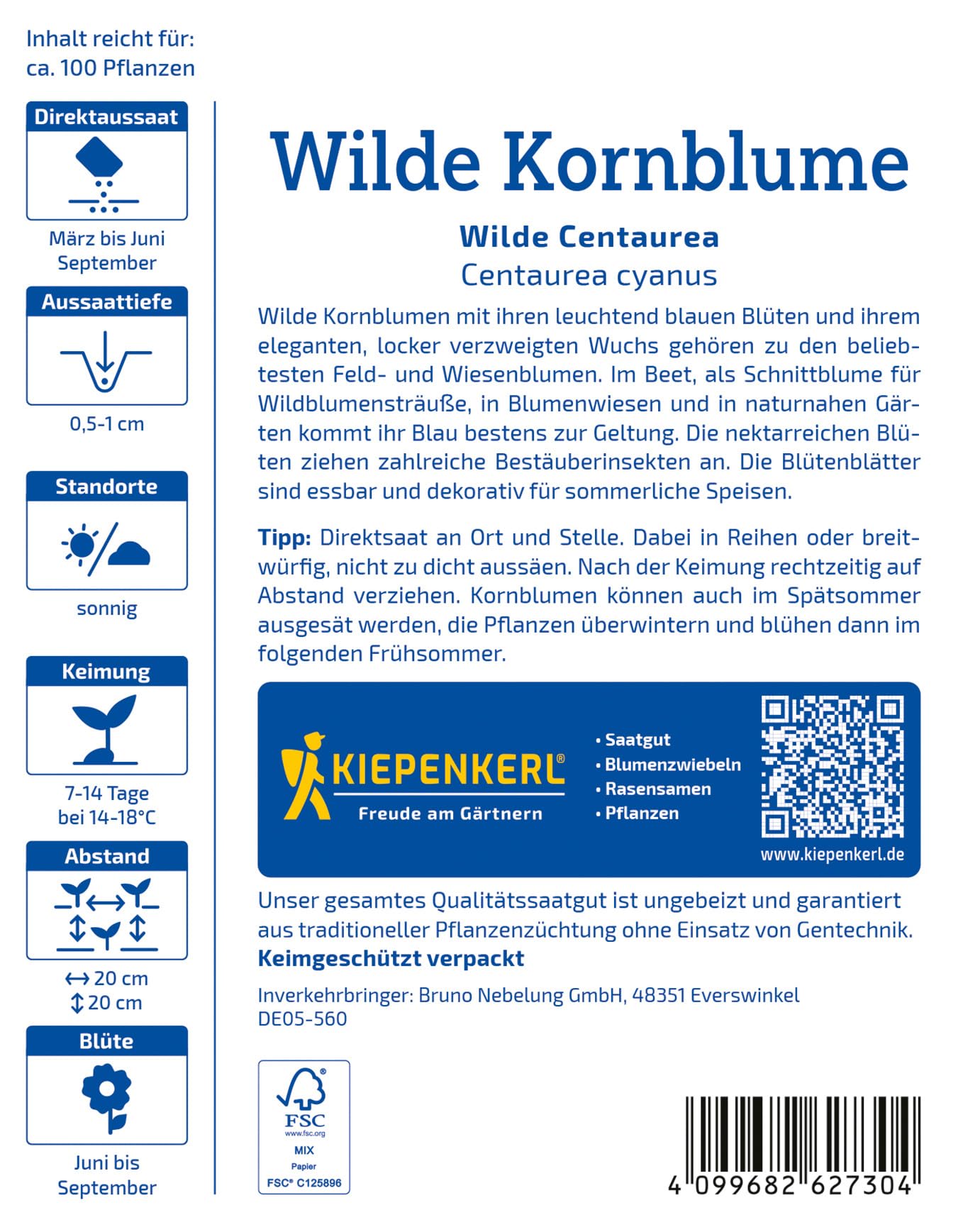 kiepenkerl-wilde-kornblume-wilde-centaurea-blumensaatgut image 2