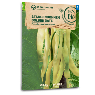 samen-maier-bio-stangenbohnen-golden-gate-bohnensamen image 3