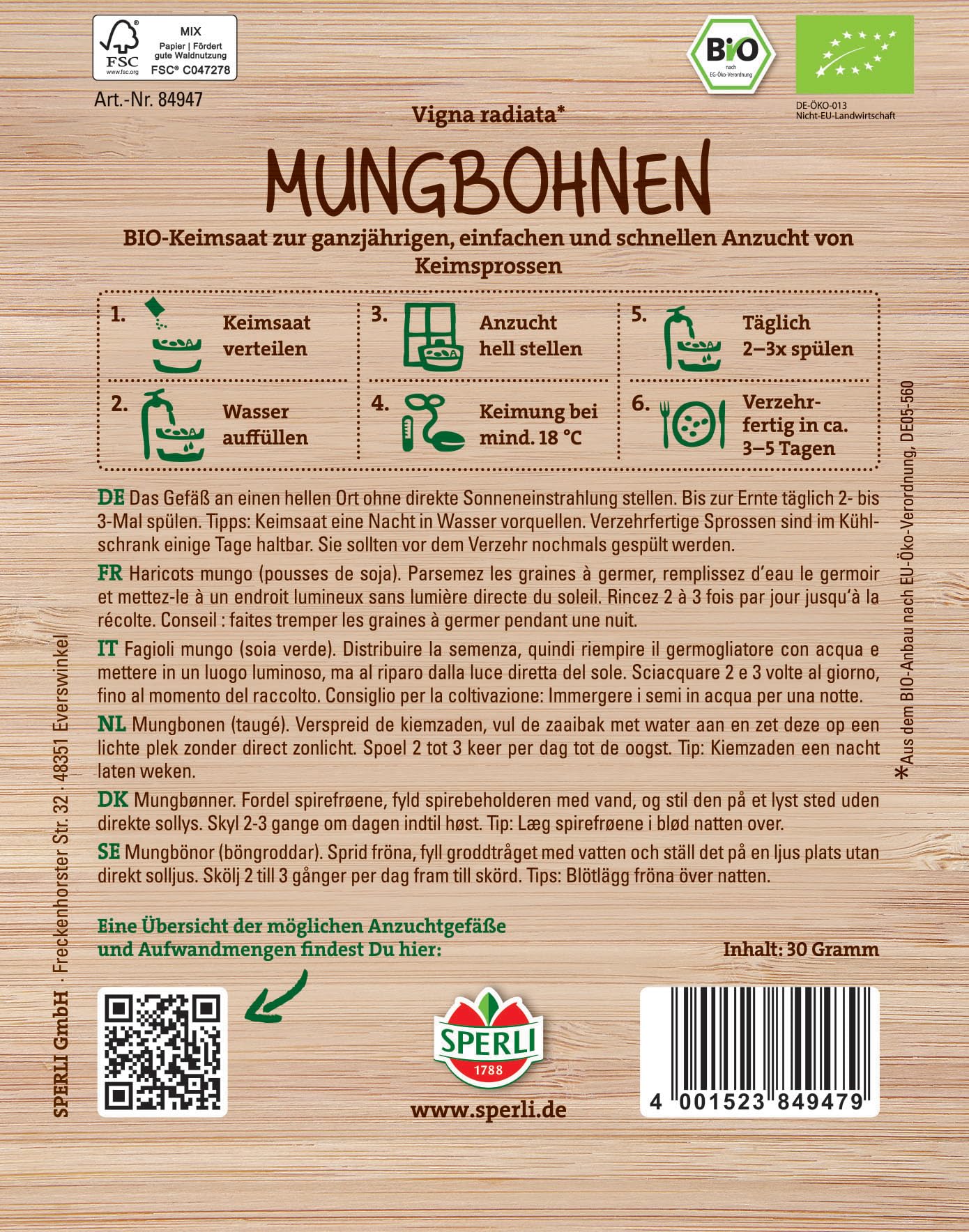 sperli-keimsprossen-saat-mungbohnen-84947 image 2