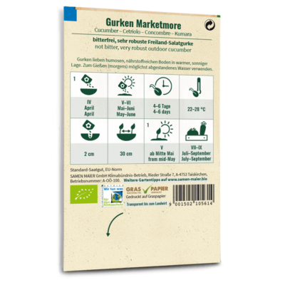 samen-maier-bio-gurke-marketmore-freilandgurken-samen image 4