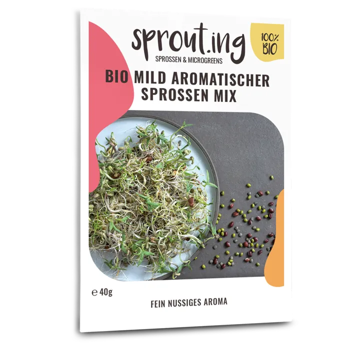 samen-maier-bio-sprossen-mix-mild-aromatisch-microgreens-saatgut image 1