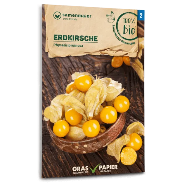 samen-maier-bio-erdkirsche-saatgut-ananas-kirsch-aroma image 1