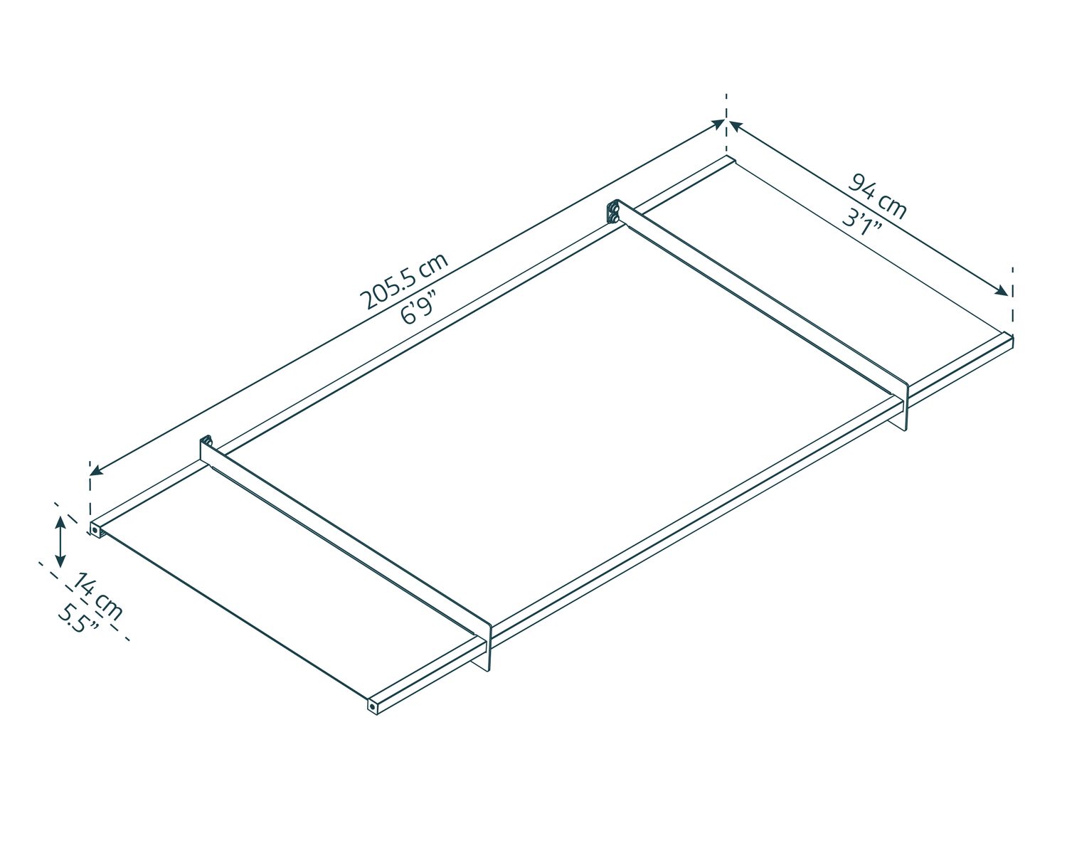 palram-canopia-nancy-t-rvordach-94-x-205-5-cm image 3