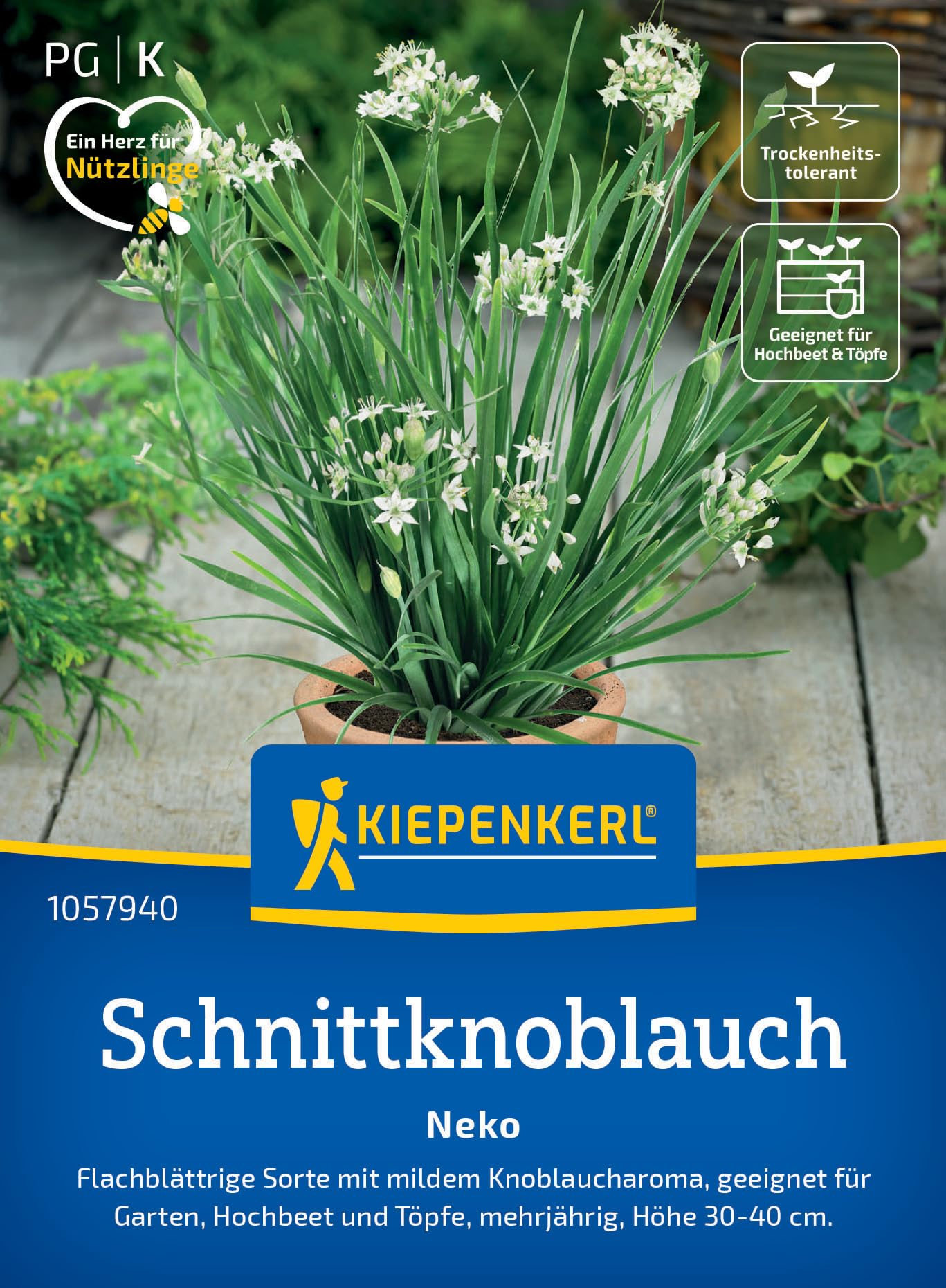 kiepenkerl-schnittknoblauch-neko-1057940-kr-utersaat image 1