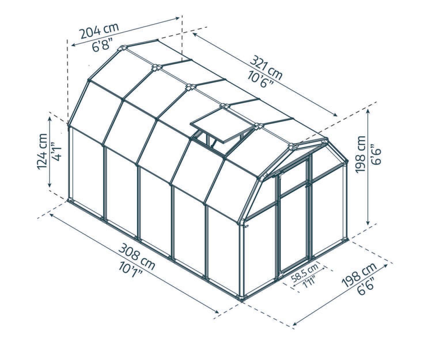 palram-canopia-eco-grow-gew-chshaus-6-7m image 6