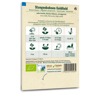 samen-maier-bio-stangenbohnen-goldfield-bohnensamen-gelb image 4