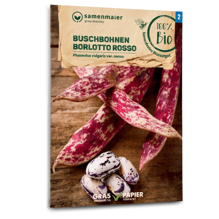 samen-maier-bio-buschbohnen-borlotto-rosso-saatgut image 1