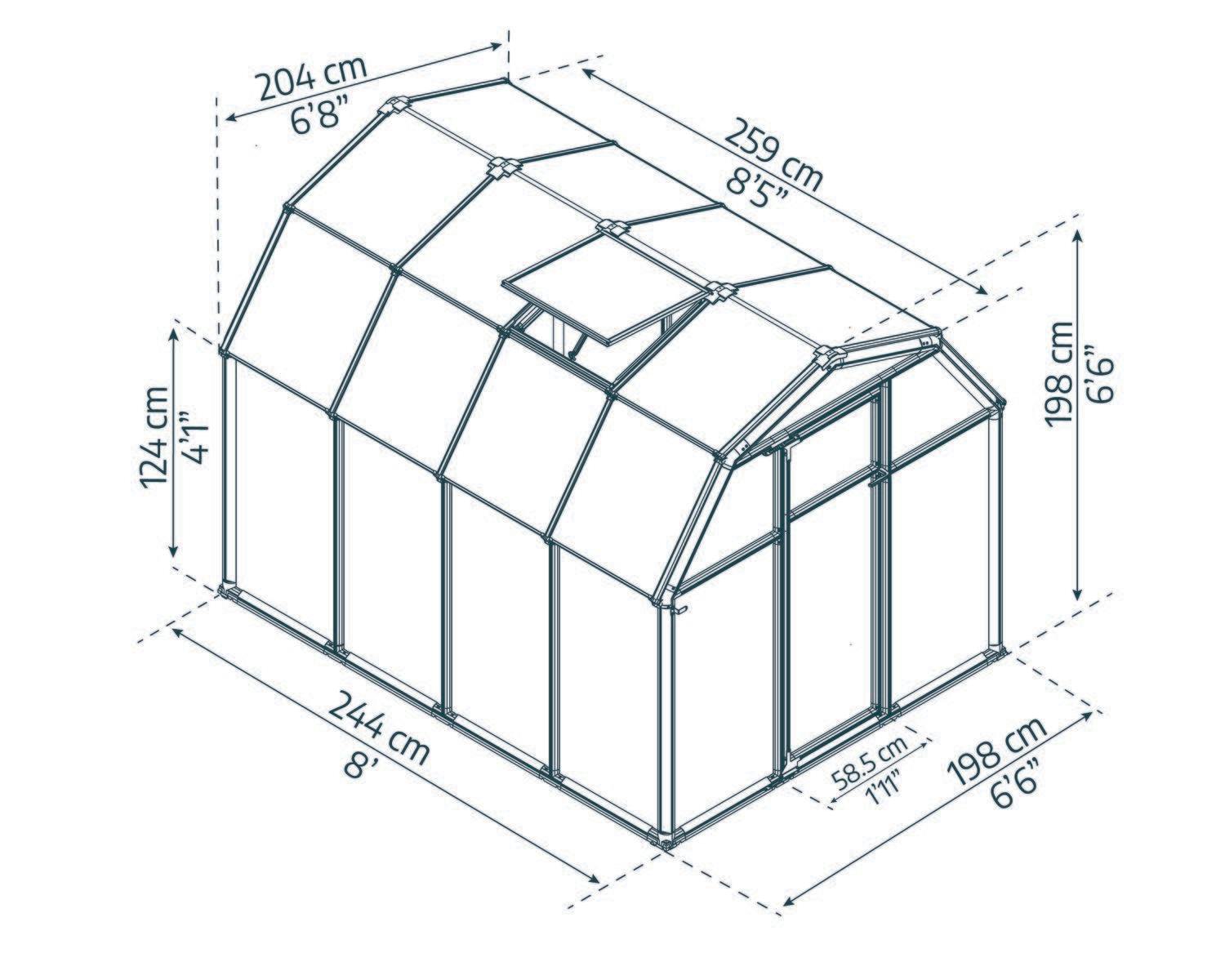 palram-canopia-eco-grow-gew-chshaus-5-4-m image 4
