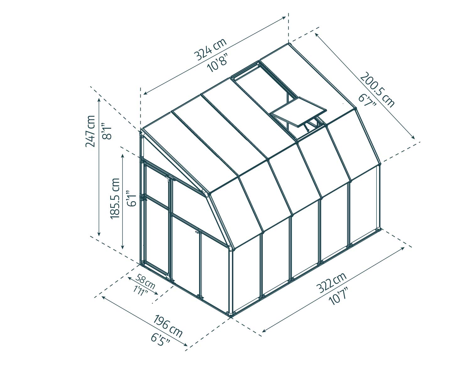 palram-canopia-sun-room-2-x-3-2-m-veranda-gew-chshaus image 4