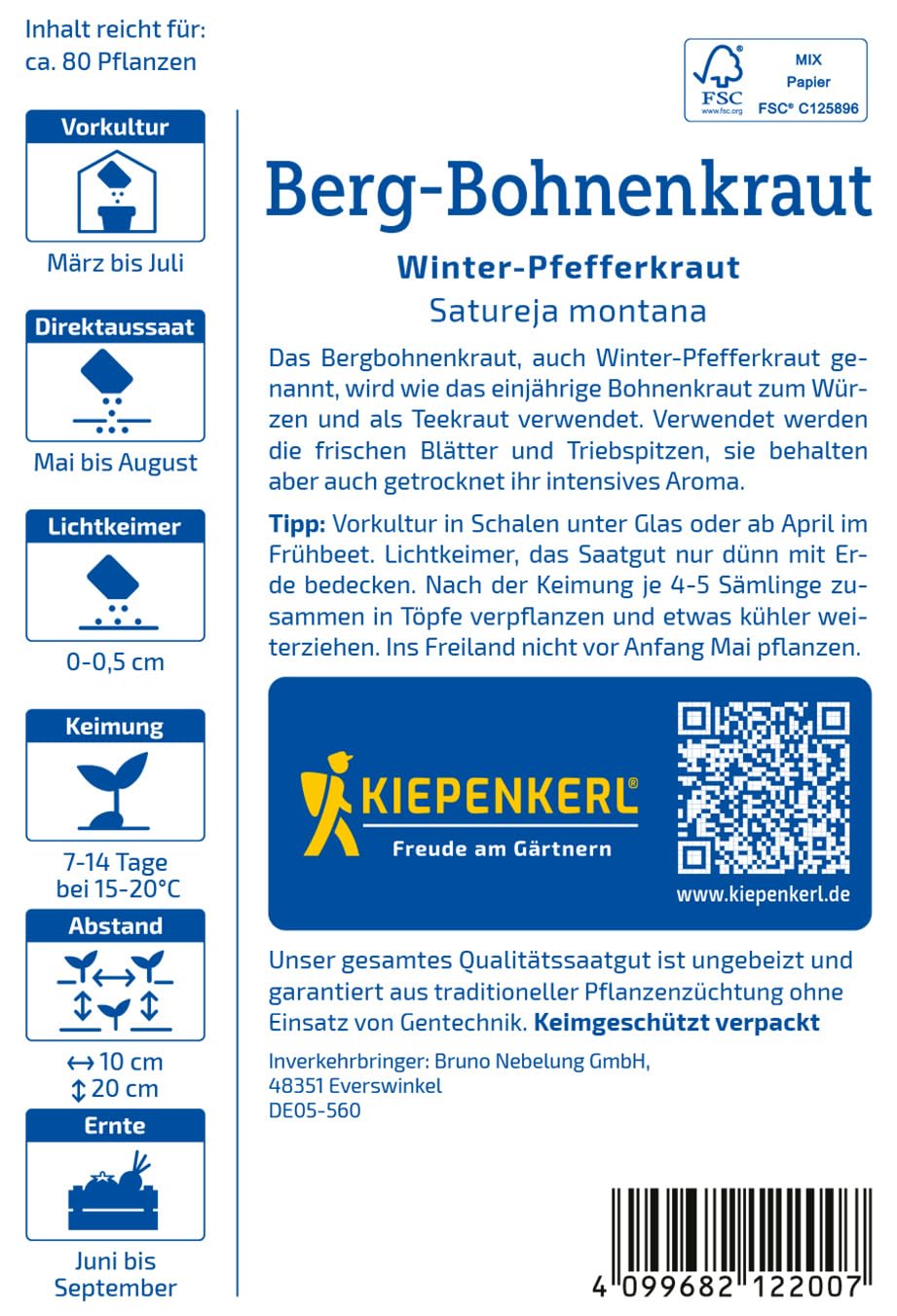 kiepenkerl-berg-bohnenkrautsamen-winter-pfefferkraut-1012200-kr-utersaat image 2