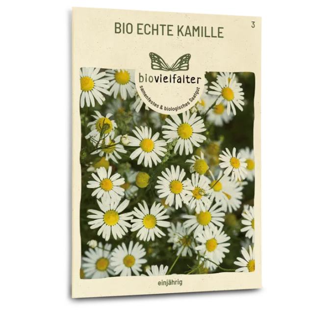 samen-maier-bio-echte-kamille-heilpflanzensamen-wei-gelb image 1