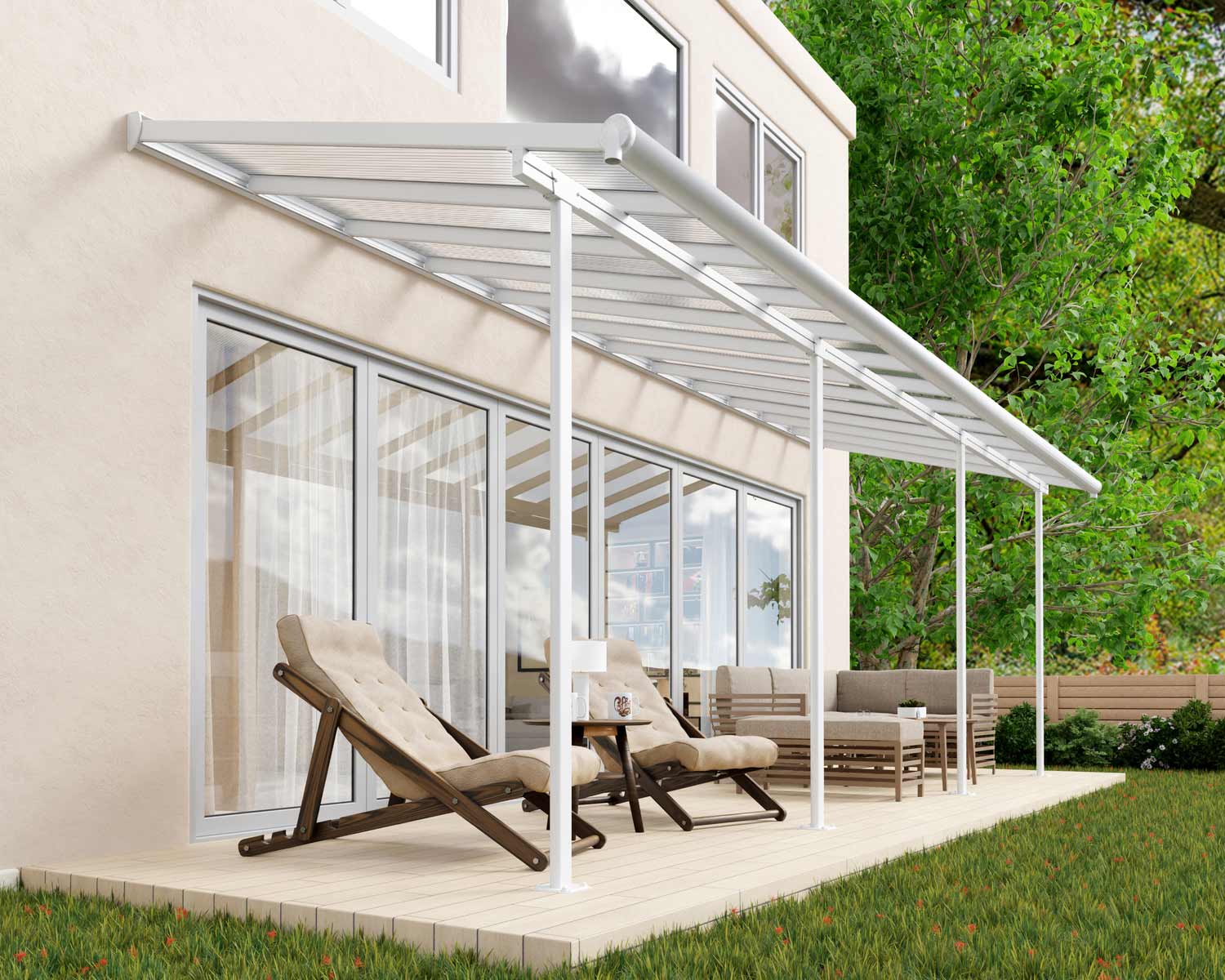 palram-canopia-sierra-pergola-2-2-x-6-7-m image 4