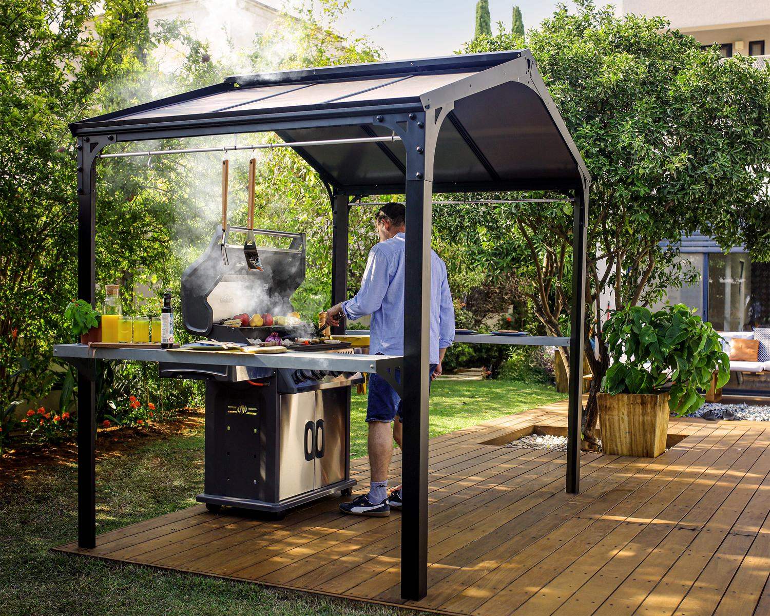 palram-canopia-austin-grillpavillon-1-8-x-2-84-m image 3