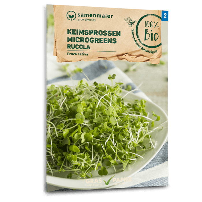samen-maier-bio-keimsprossen-microgreens-rucola-saatgut image 1