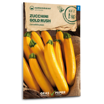 samen-maier-bio-zucchini-gold-rush-saatgut-goldgelbe-sorte image 3