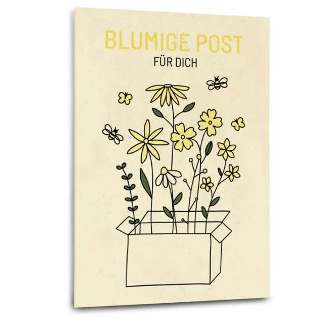 samen-maier-gru-karte-blumige-post-saatgutmischung image 1