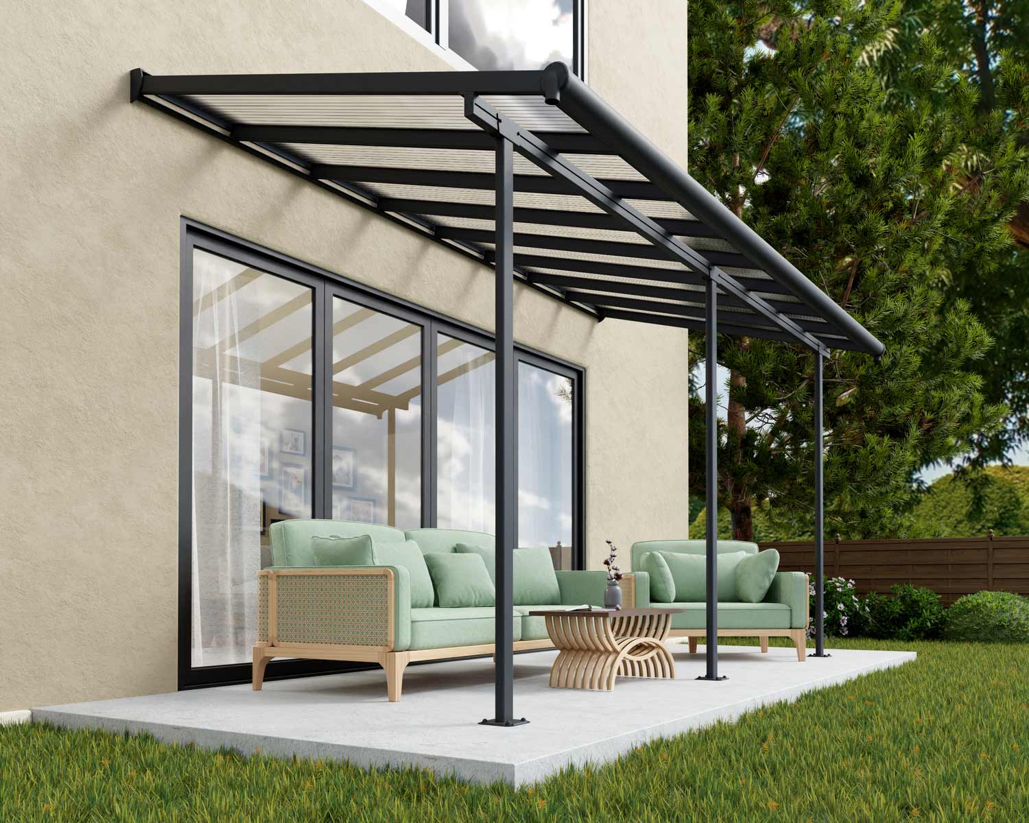 palram-canopia-pergola-sierra-2-2-x-4-5-garten-pergola image 4