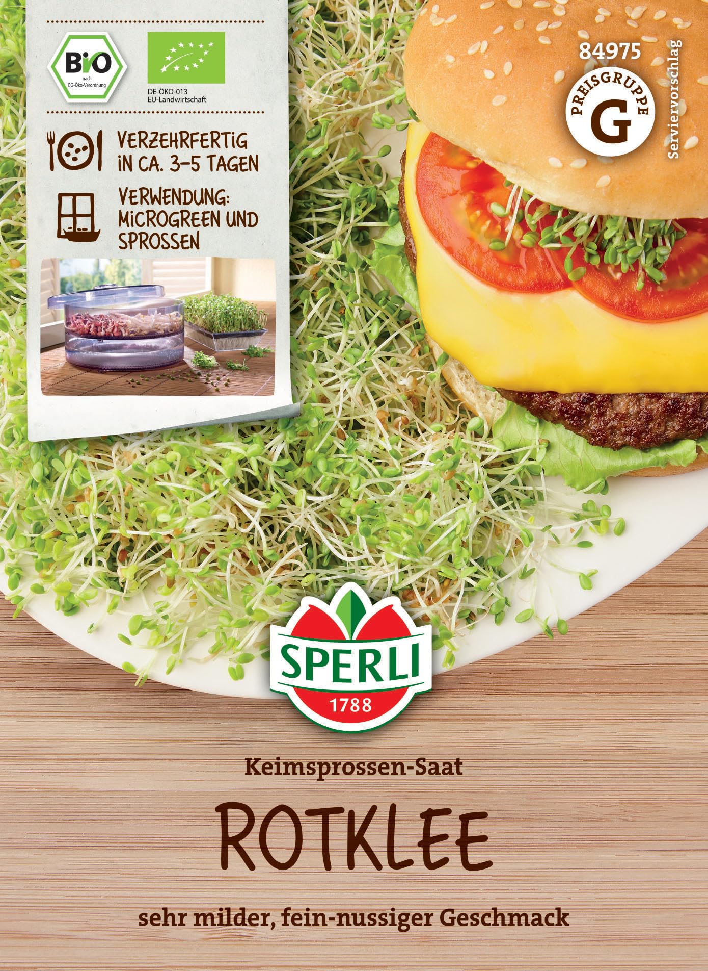 sperli-bio-keimsprossen-rotklee-84975-milde-sprossensaat-20-g image 1