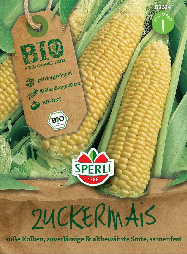 sperli-bio-zuckermais-golden-bantam-gem-sesamen image 1