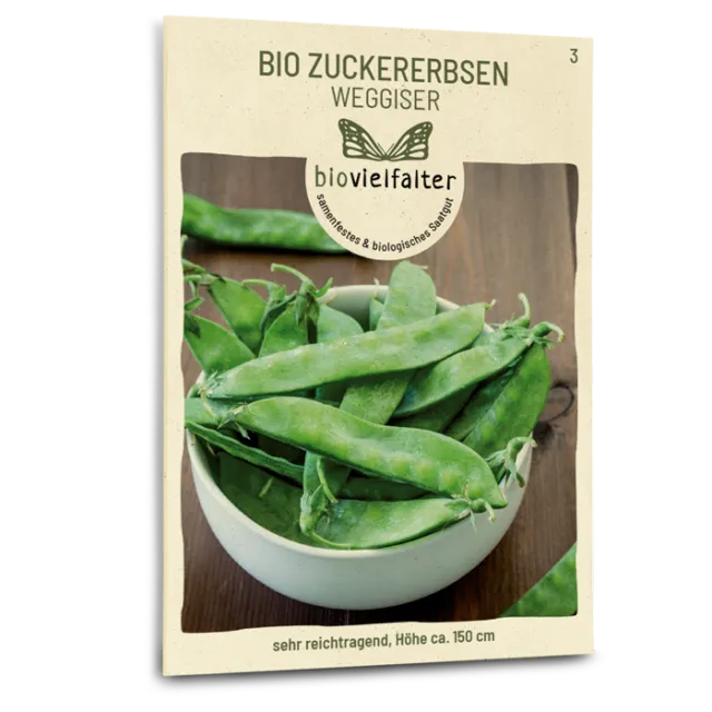 samen-maier-bio-zuckererbsen-weggiser-gem-sesamen image 1