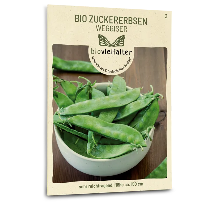 samen-maier-bio-zuckererbsen-weggiser-gem-sesamen image 1