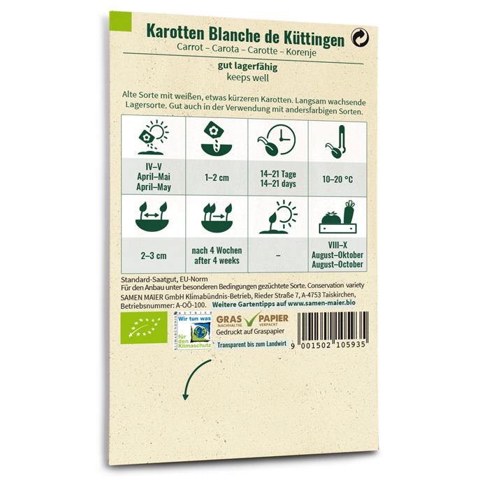 samen-maier-bio-karotten-blanche-de-k-ttingen-saatgut image 2