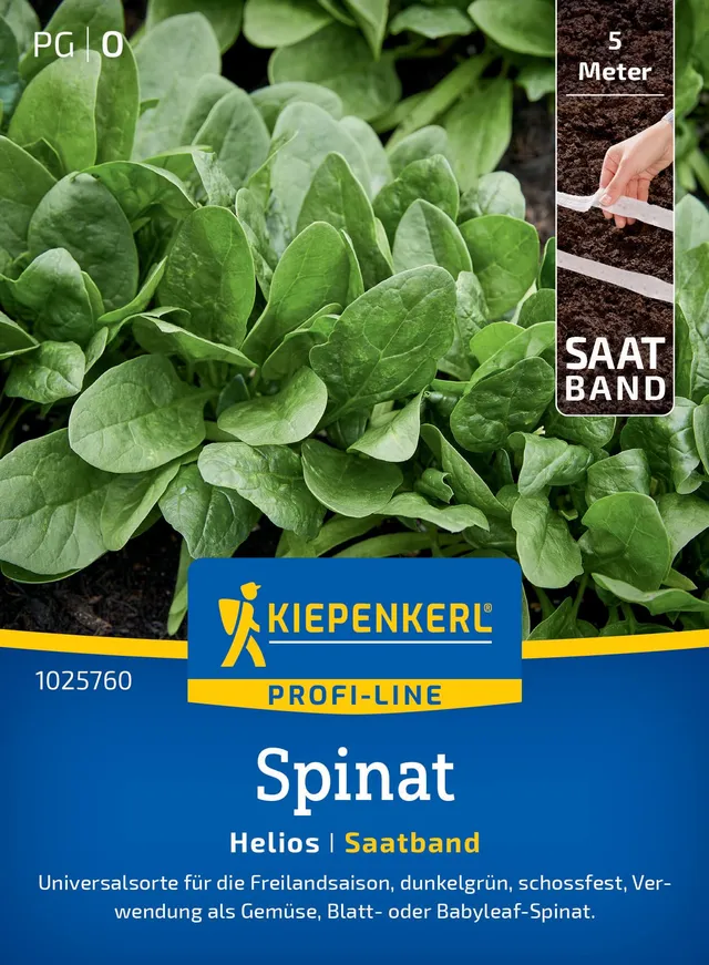 kiepenkerl-spinatsamen-helios-gem-sesaat-saatband image 1