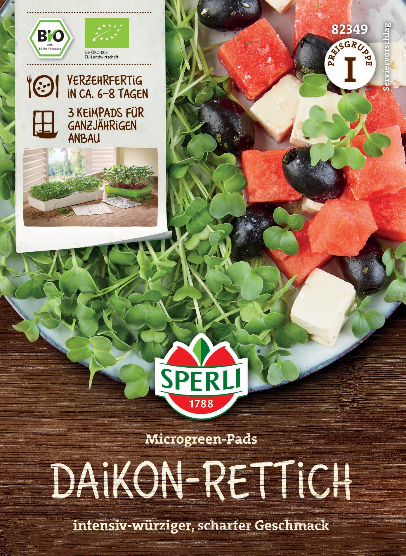 sperli-microgreen-pads-daikon-rettichsamen-82349-keimsprossensaat-bio image 1