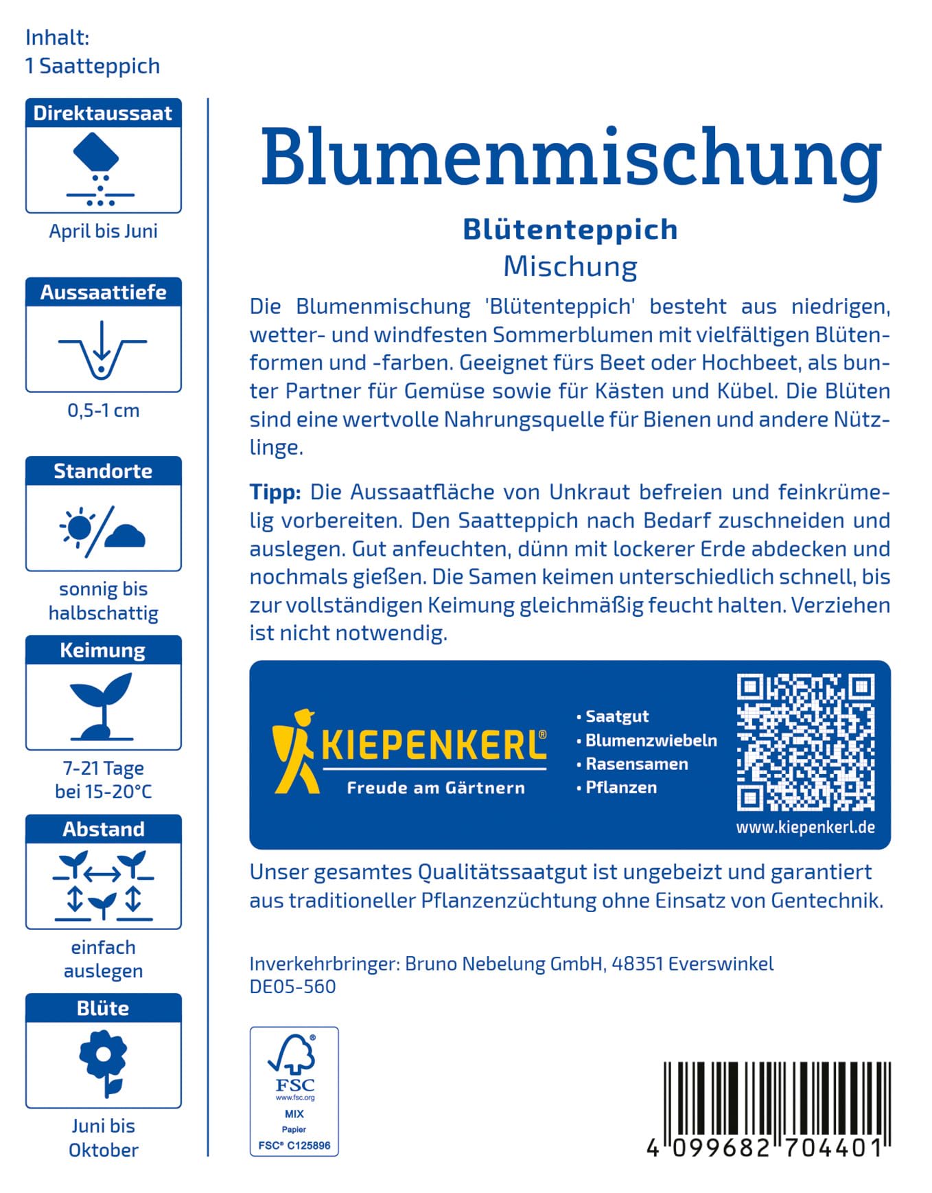kiepenkerl-bl-tenteppich-sommerblumen-mischung-blumensamen image 2