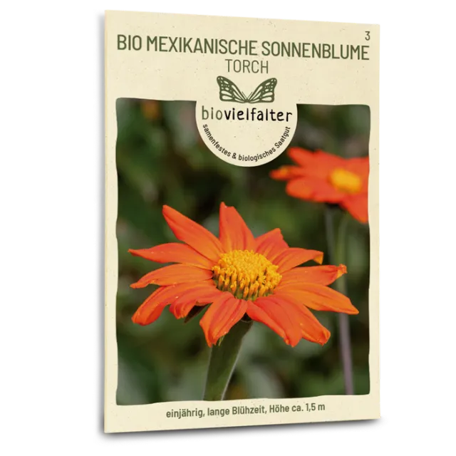 samen-maier-bio-mexikanische-sonnenblume-torch-blumensamen image 1