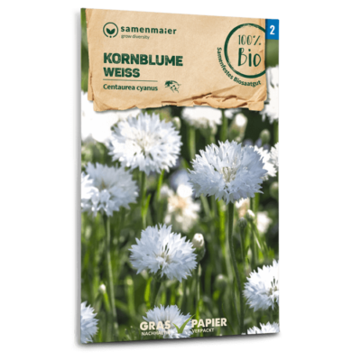 samen-maier-bio-kornblume-wei-blumensamen-60-80-cm image 3