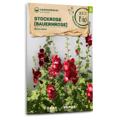 samen-maier-bio-stockrose-bauernrose-saatgut-f-r-mauer-zaun image 3