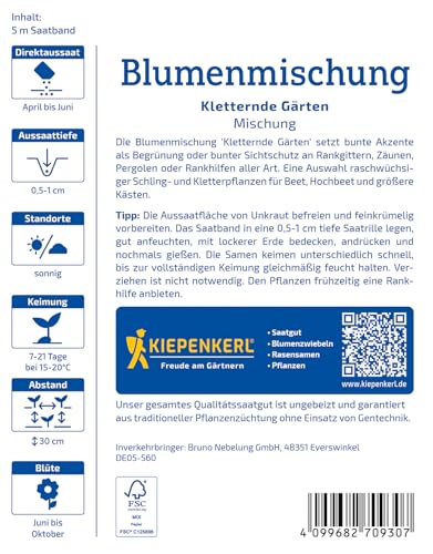 kiepenkerl-blumensamen-mischung-kletternde-g-rten-saatband image 8