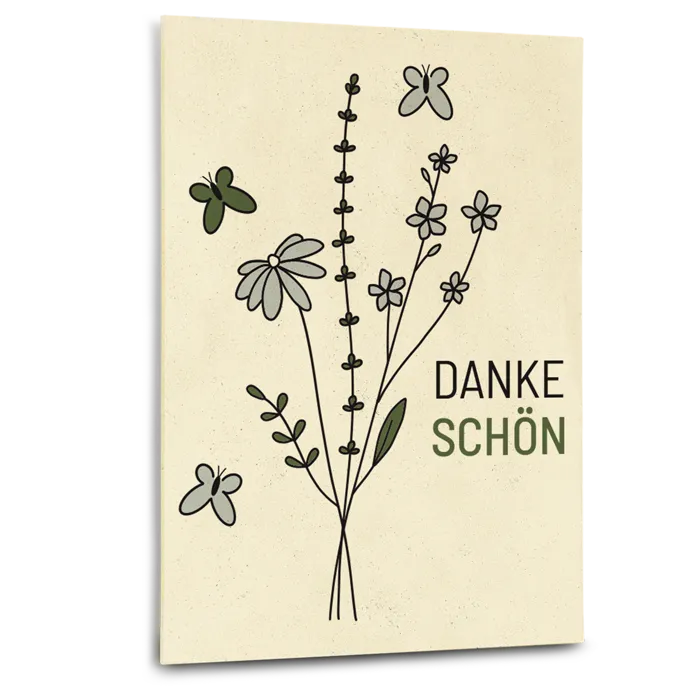 samen-maier-gru-karte-dankesch-n-mit-bienen-saatmischung image 1