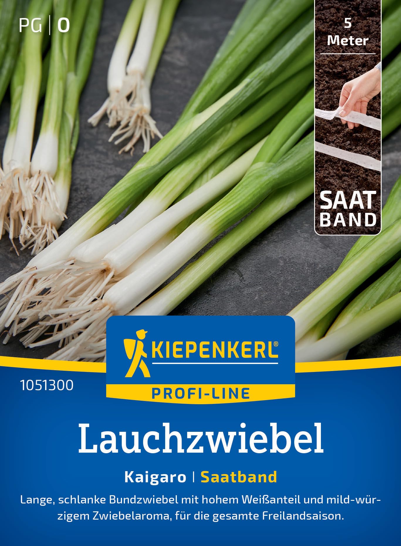 kiepenkerl-lauchzwiebel-kaigaro-saatband-gem-sesaat image 1