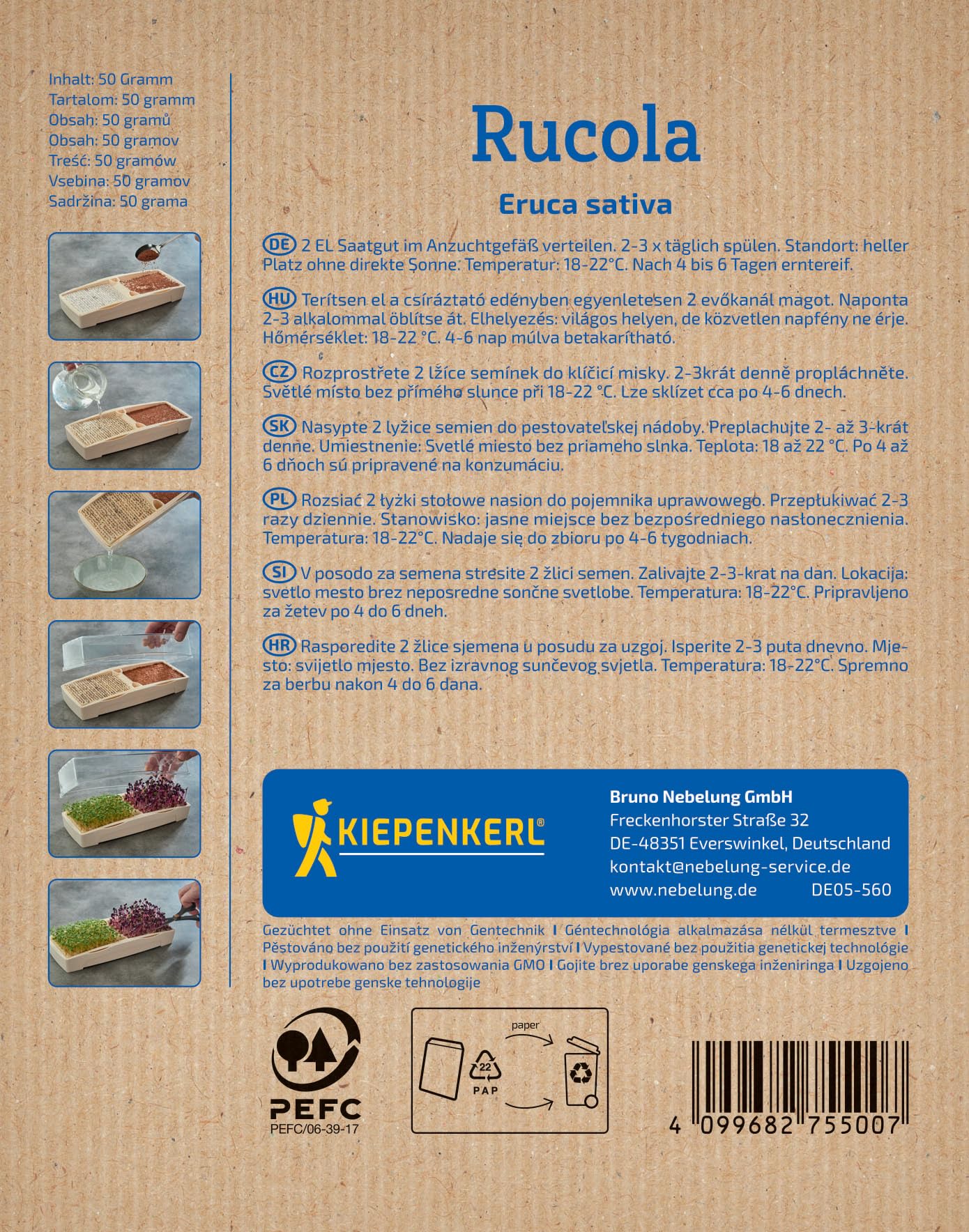 kiepenkerl-1075500-bio-microgreen-saat-rucola-gem-sesaat image 2